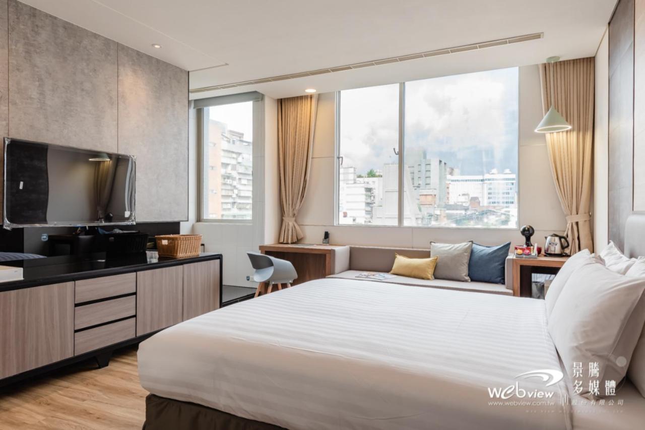 Hotel 玩行旅台北館 Tajpej Zewnętrze zdjęcie